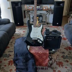 Fender Squier Strat Guitar 