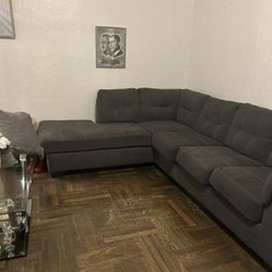 Two Piece Grey Sectional