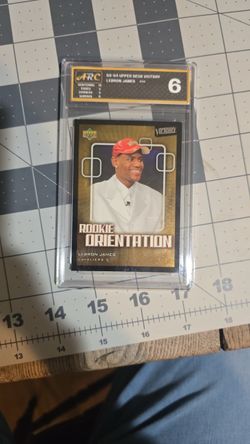 LeBron James rookie card