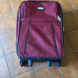 Forecast Red Suitcase