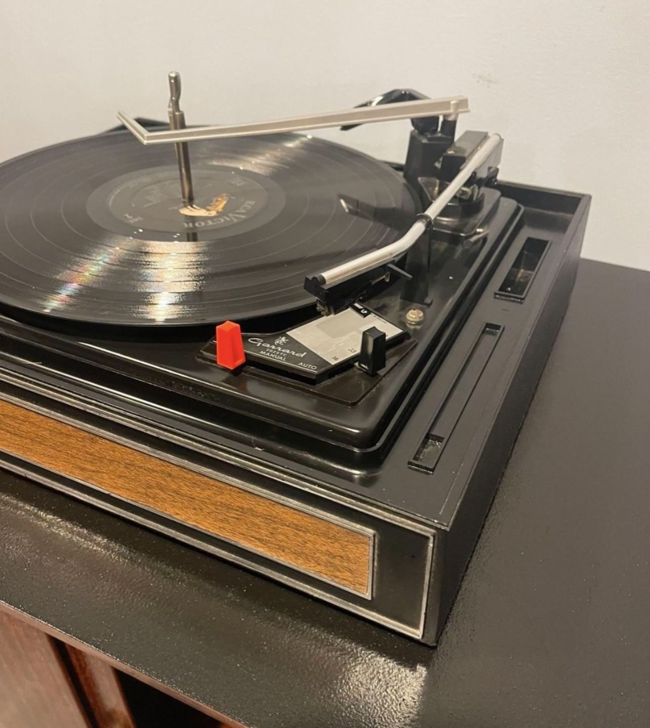 Mid Century Garrard Turntable / Record Player