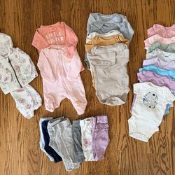 NB / 0-3M baby girl clothes