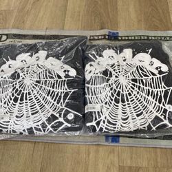 Spider Hoodie “Sp5der” Black web Og