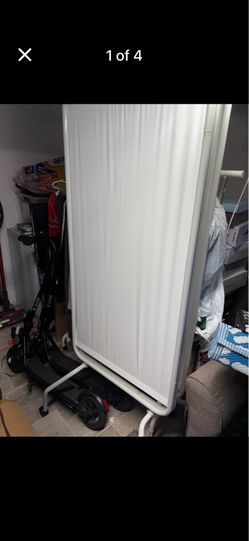 Portable medical 3 panel privacy screen