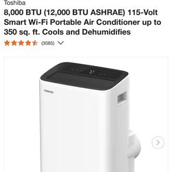 Portable AC Unit - Toshiba - Brand New 