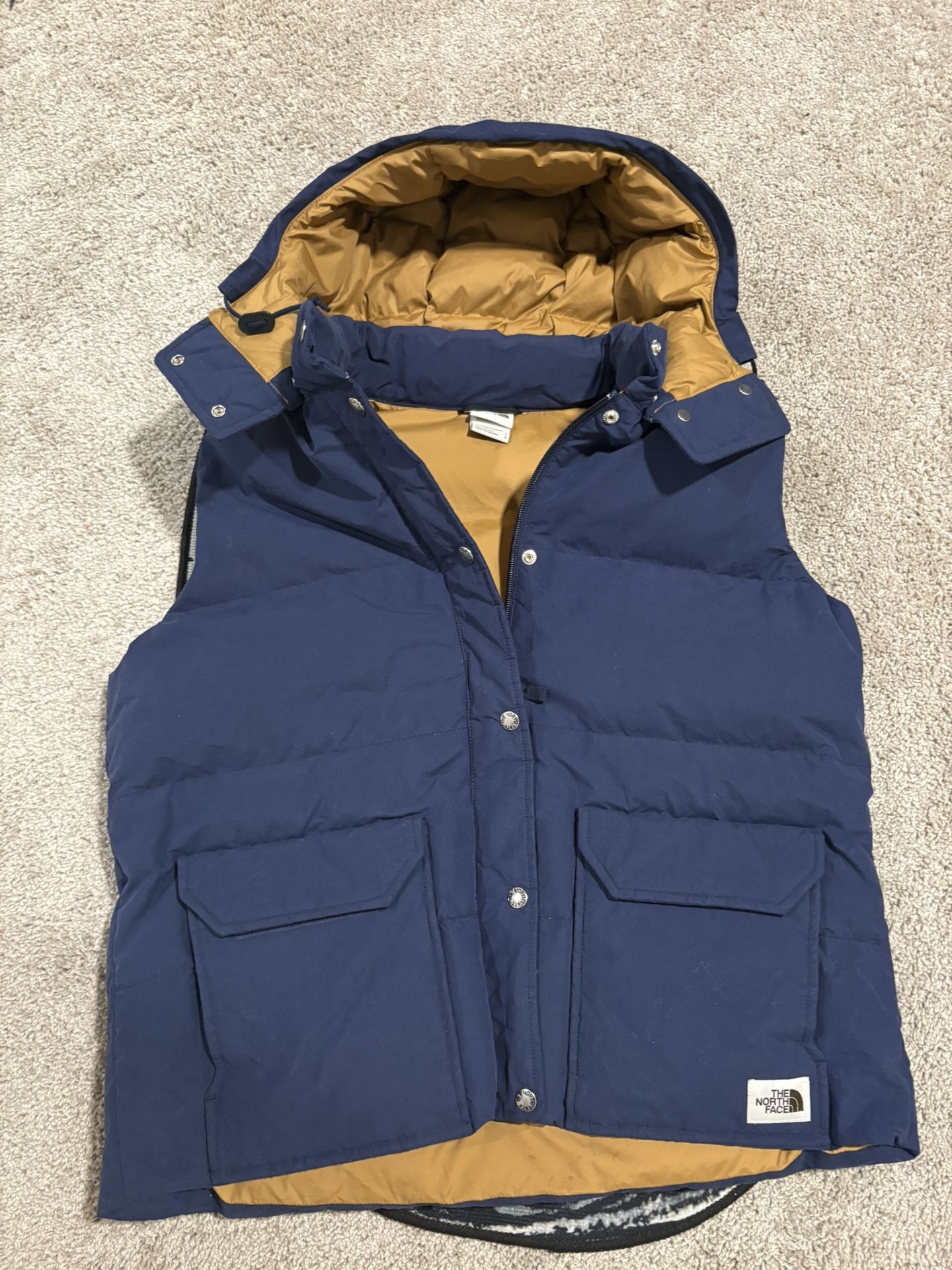 The north face puffer vest