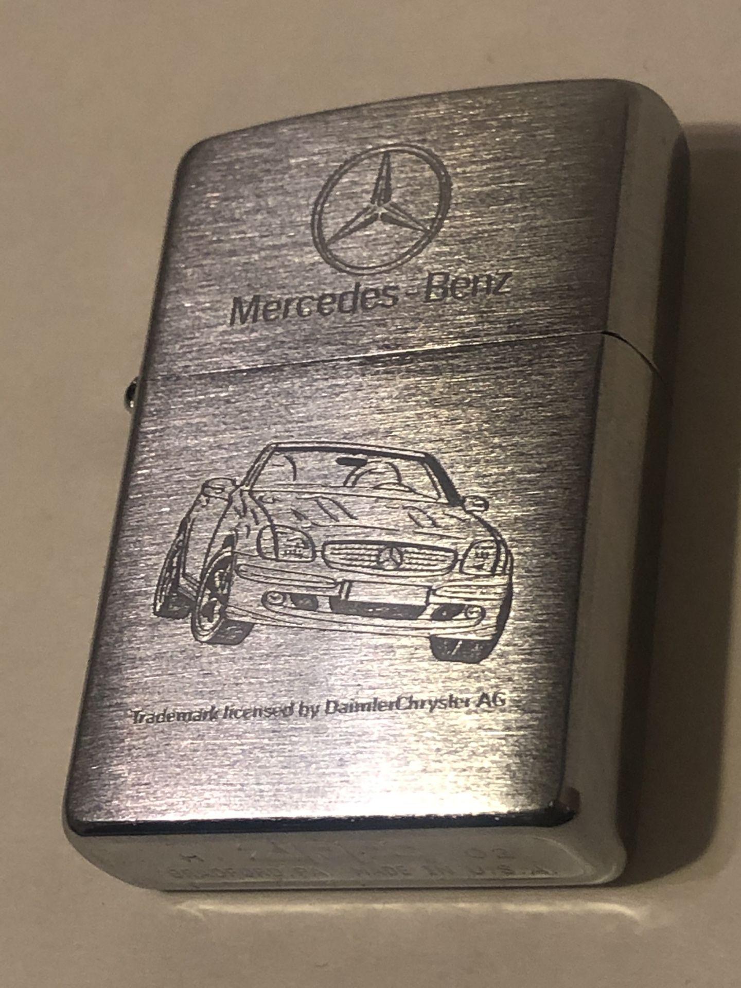 RARE MERCEDES BENZ ZIPPO LIGHTER