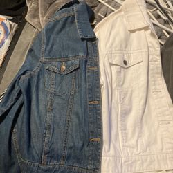 New w Tags Jean Jackets 