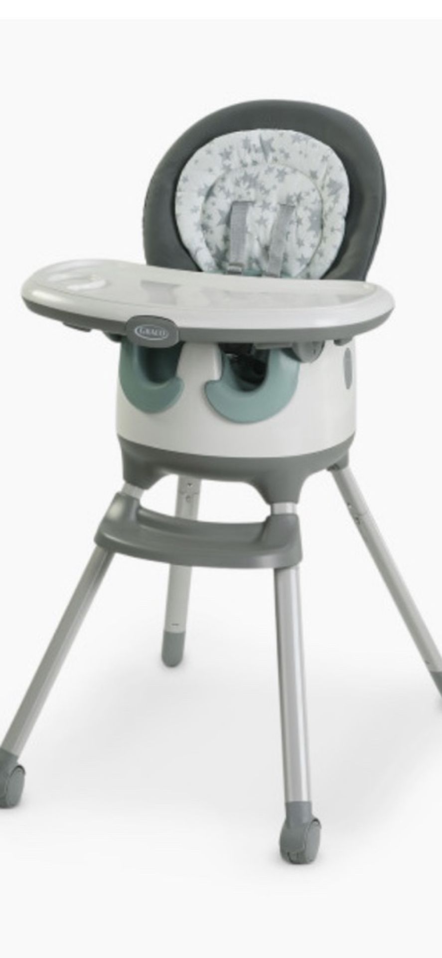 Graco Floor2Table 7 in 1 High Chair | Converts to an Infant Floor Seat, Booster Seat, Kids Table and More, Oskar
