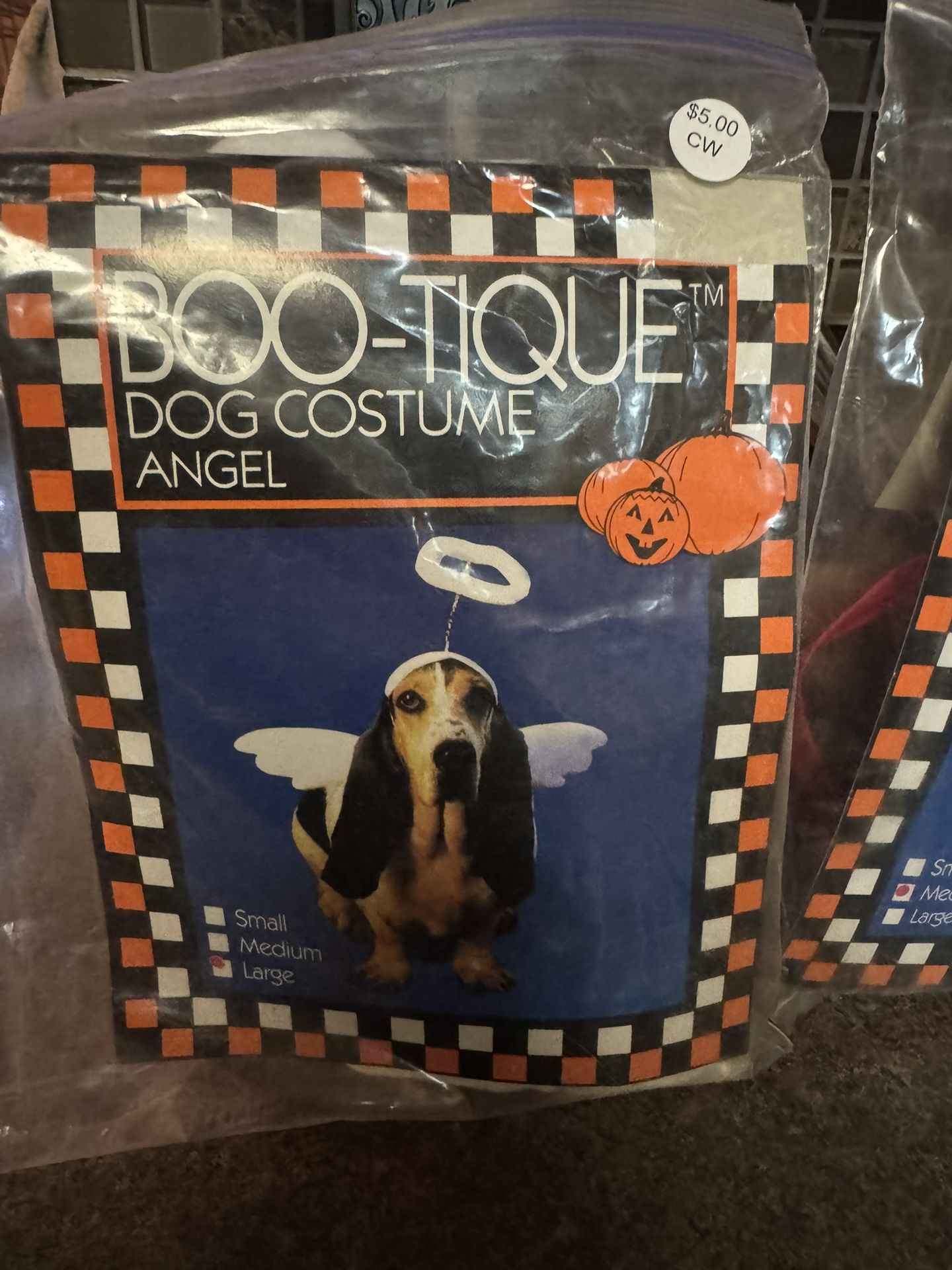 Boo-Tique Dog Costumes - 1 Angel and 1 Devil ($5 each)