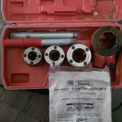 Pipe threading kit 5pies set
