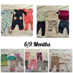 Baby girls clothes lot Size 6 months 20+ pieces

