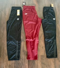 Men’s clothing- Umbro/New balance