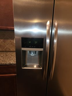 Frigidaire Gallery Stainless Steel Side-by-Side Refrigerator – $450 OBO
