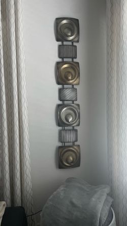 Metal wall decoration