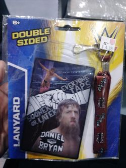 WWE double sided lanyard Daniel Bryan