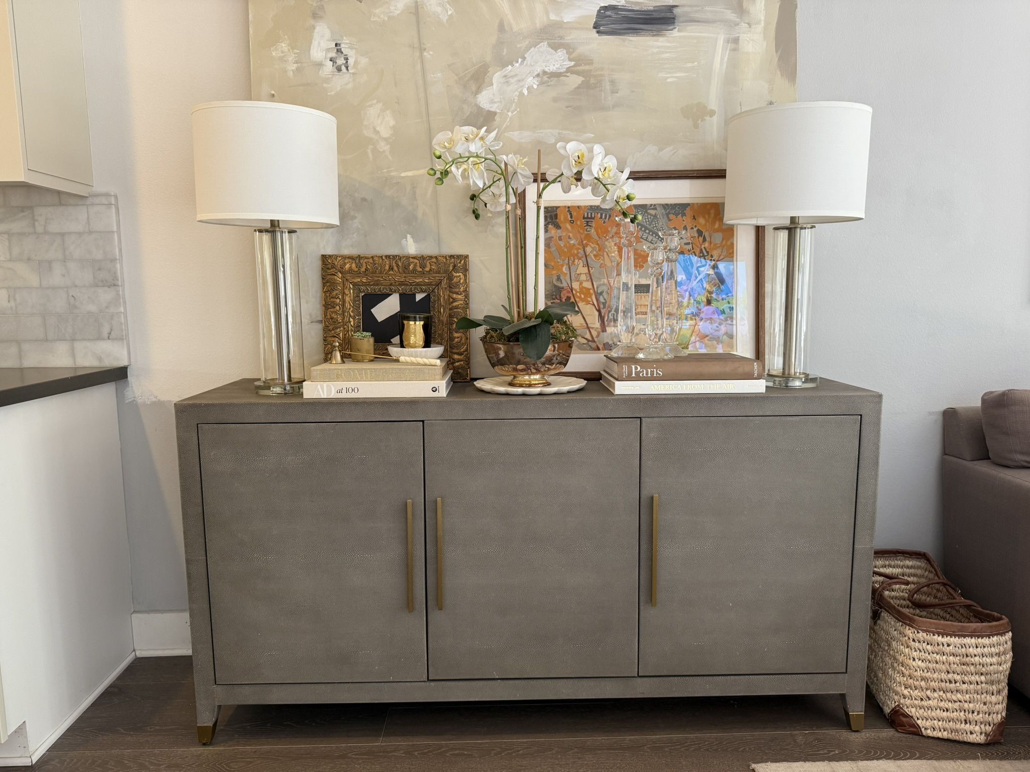 Restoration Hardware Sideboard Cabinet
