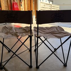 Ford Camping Chairs and Carry Bag