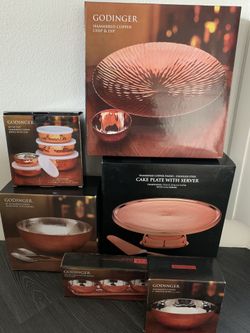 Copper party set!! Never been used