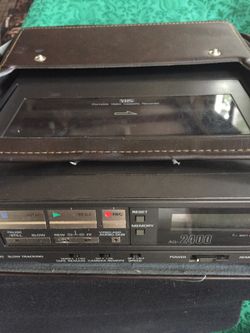 Panasonic VHS portable video recorder Model AG 2400