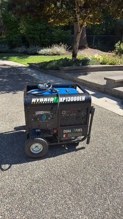 DuroMax XP13000EH 13,000W Dual Fuel Generator – Fully Serviced + Cable