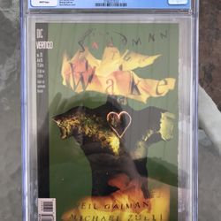 Sandman #70 (1995) CGC 9.6 — White Pages; Dave McKean Cover; Neil Gasman