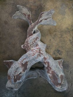 Wall mout koi fish for fountain