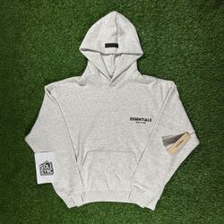 Ligh Oat Meal Essential Hoodie 