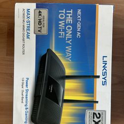 Router Linksys Power Gaming And Streaming 