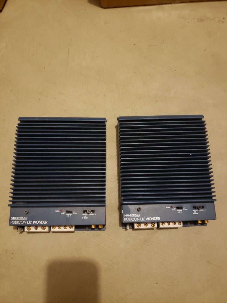 Little Wonder Car Audio Amps