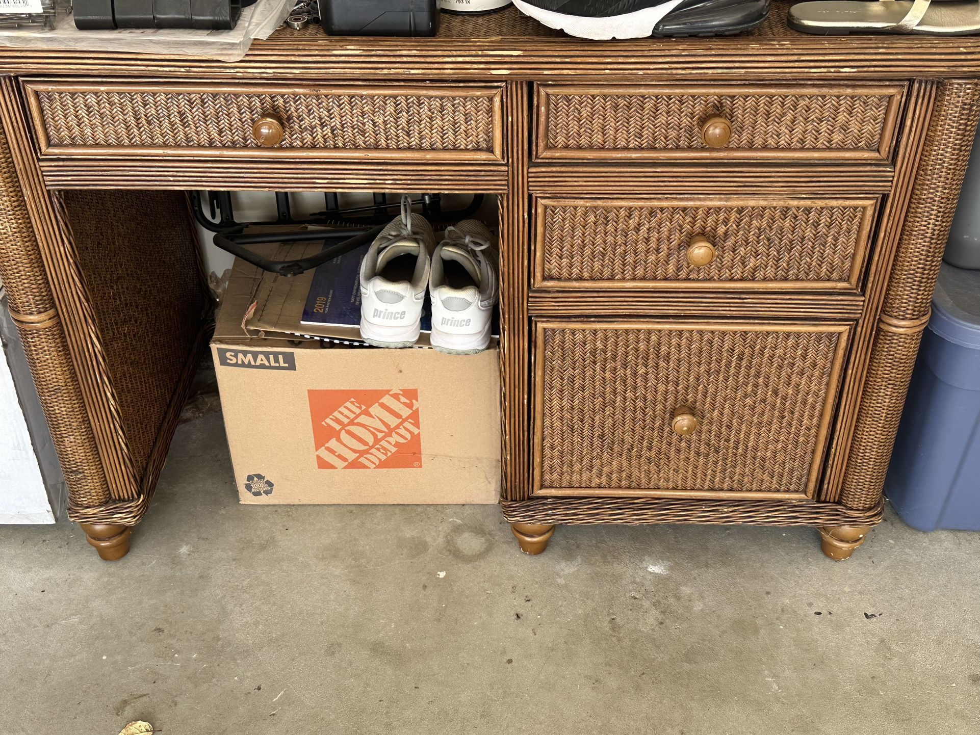 Desk - Brown
