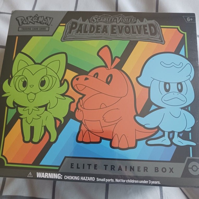 Pokemon Paldea Evolved Etb