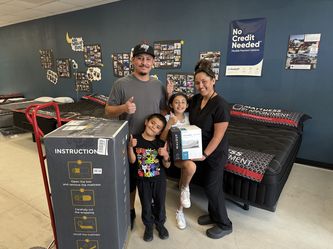 Brand New Queen Mattress Floor Models - 
Only $40 Down!