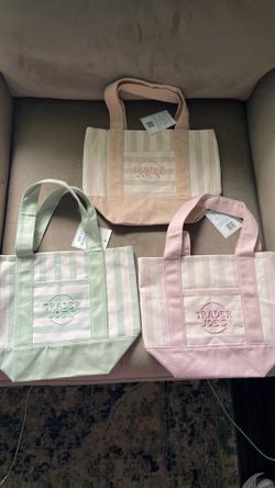 Mini Trader Joe canvas Bags