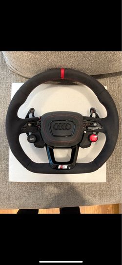 Custom 2024 Audi S5 steering wheel