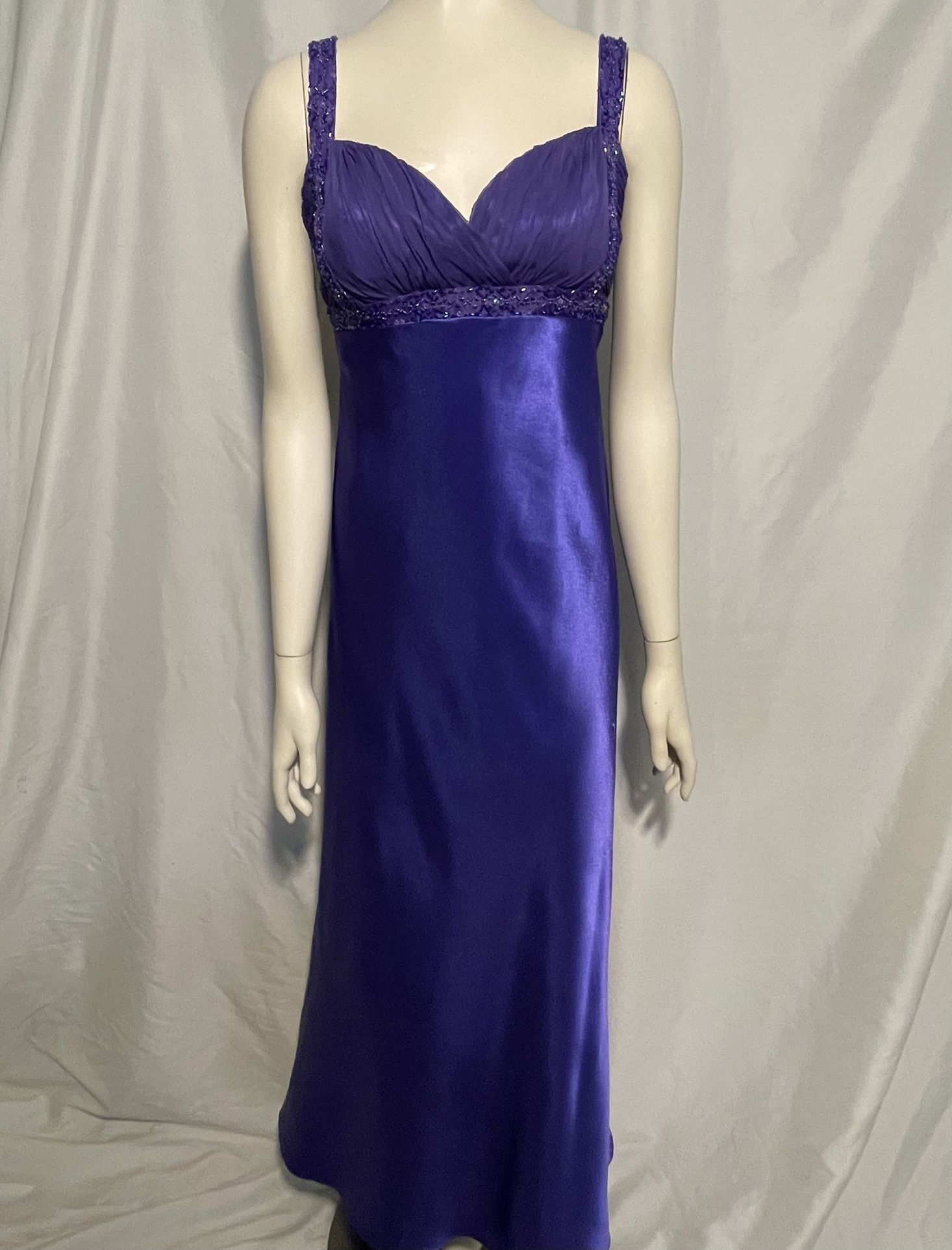 Morgan & Co. Purple Dress Juniors Size 5/6