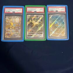 Pokemon PSA 10 Slabs for Trade/Sale