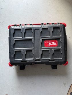 PACKOUT 22 in. Medium Red Tool Box with 75 lbs. Weight Capacity