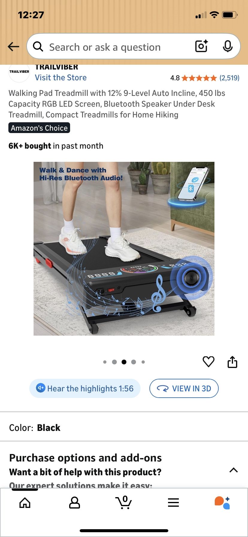 Treadmill / Caminadora (New In Box)