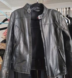 womens dainese leather jacket 46