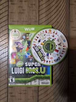 Complete Like New - New Super Luigi U Nintendo Wii U Video Game Mario Bros
