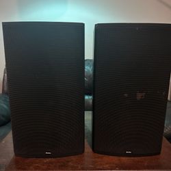 Boston Acoustics CR6 Black Speaker Set Great Sound 8 ohm Pair CR 6