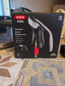 Oxo Steel Vertical Lever Corkscrew