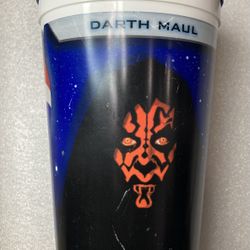 1999 Pepsi Star Wars Darth Maul Theater Exclusive Cup 