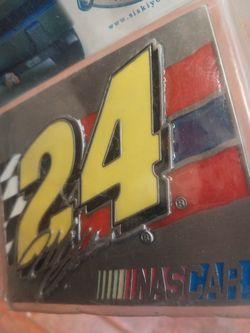 Jeff Gordon Nascar Tow Hitch Cover Brand New All Metal