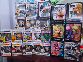 ‼️‼️Funko pops and Dbz statues for sale‼️‼️