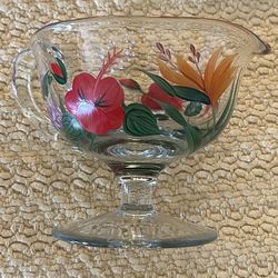 Hand Painted Pitcher/Gravy Boat