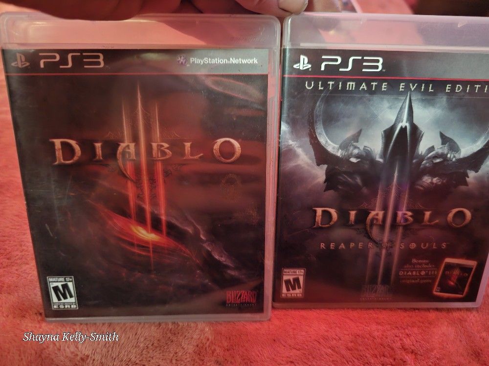 Diablo And Diablo Ultimate Evil Ps3