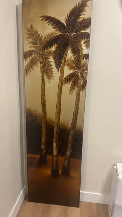 Hanging a painting
