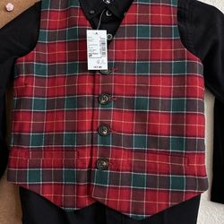 Boy Dress Shirt & Vest